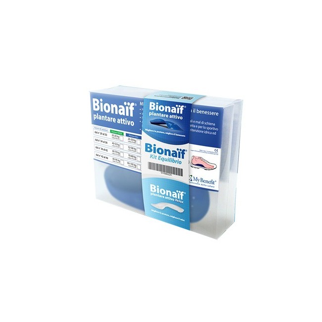 My Benefit Kit Equilibrio Bionaif Plantare Attivo Bm Dal 38 Al 42 My Benefit Kit Equilibrio Bionaif Plantare Attivo Bm Dal 38 Al 42
