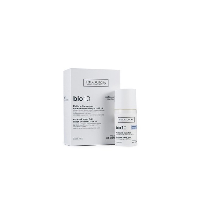 Bella aurora Bio10 Fluido anti-macchie pelli secche 30 ml