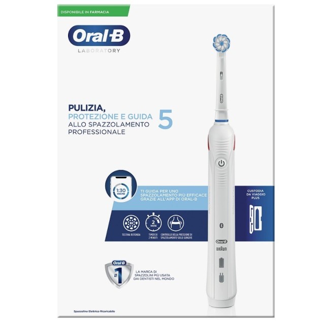 Oralb Pro5 Laboratory Spazzolino elettrico ricaricabile Oralb Pro5 Laboratory Spazzolino elettrico ricaricabile