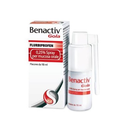 Benactiv Gola Spray 15ml 0,25% Benactiv Gola Spray 15ml 0,25%