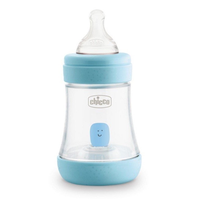 Chicco Biberon Perfect 5 Boy 150 Ml In Silicone 1 Foro Chicco Biberon Perfect 5 Boy 150 Ml In Silicone 1 Foro