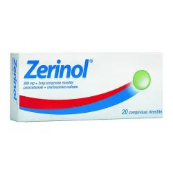 Zerinol 20 Compresse 300mg+2mg