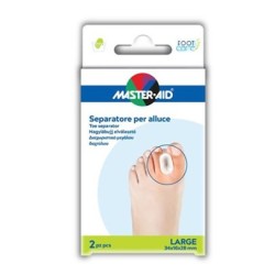 Master-aid Separatore Dita In Gel Per Alluce L 2 Pezzi