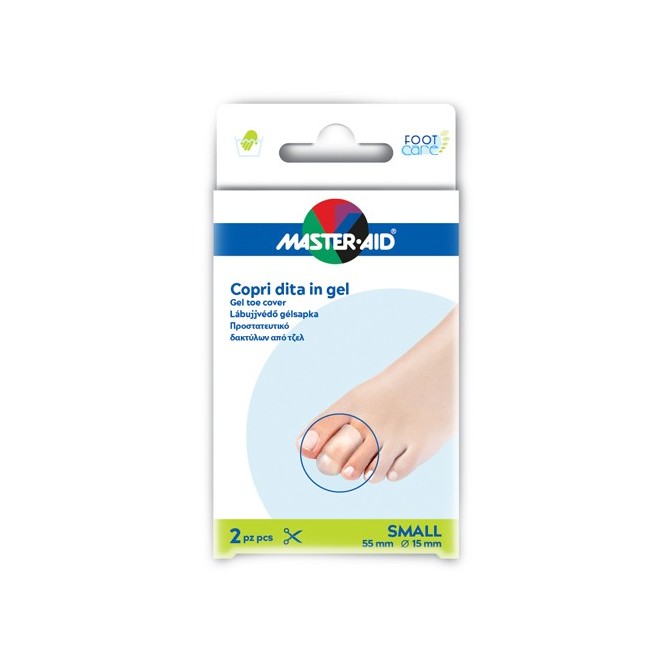 Pietrasanta Pharma Copri Dita Master-aid In Gel S 2 Pezzi Pietrasanta Pharma Copri Dita Master-aid In Gel S 2 Pezzi