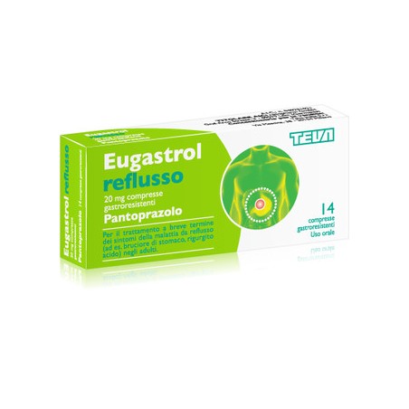 Eugastrol Reflusso*14 Compresse 20mg Eugastrol Reflusso*14 Compresse 20mg