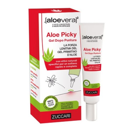 Zuccari Aloevera2 Aloe Picky lenitivo punture zanzare 12 Ml Zuccari Aloevera2 Aloe Picky lenitivo punture zanzare 12 Ml