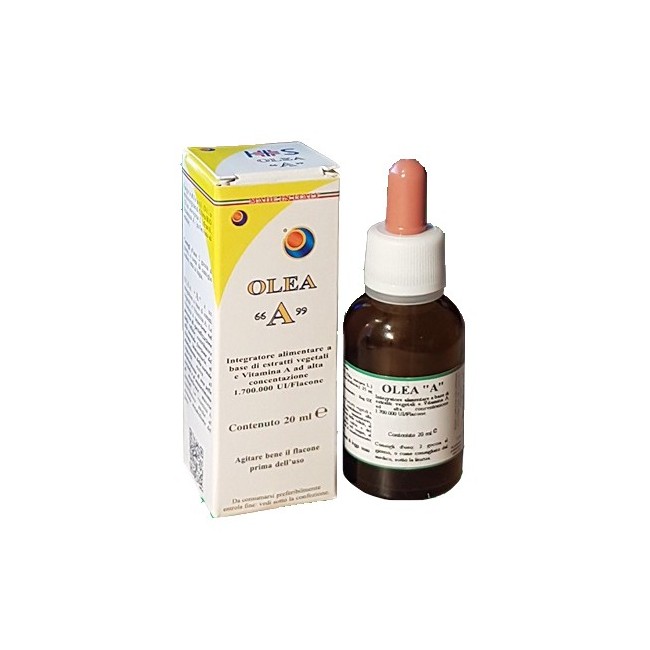 Herboplanet Olea A Gocce 20 Ml integratore di vitamina A