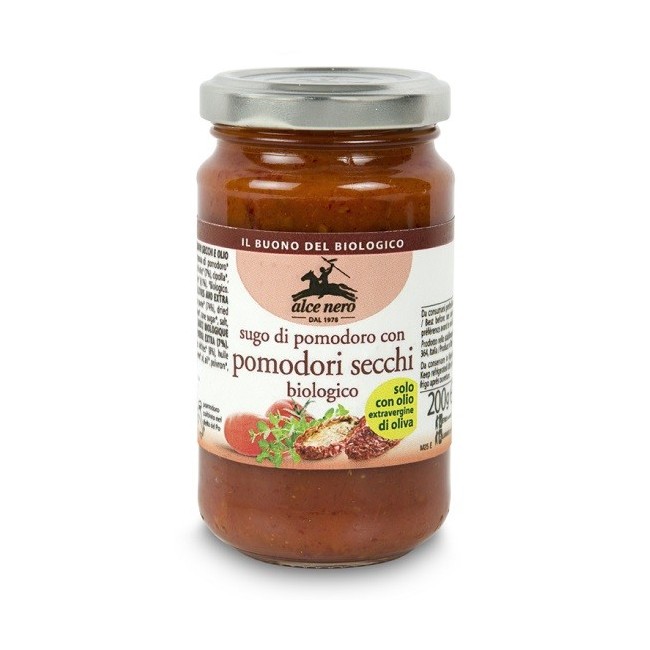 Alce Nero Salsa Con Pomodori Secchi Bio 200 G Alce Nero Salsa Con Pomodori Secchi Bio 200 G