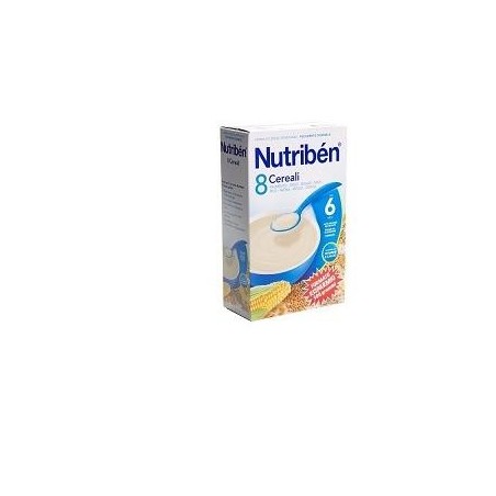 Laboratori Alter Nutriben 8 Cereali alimento per bambini 300g Laboratori Alter Nutriben 8 Cereali alimento per bambini 300g
