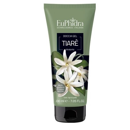 Euphidra Docciagel Idratante Tiare' Doccia Gel In Tubo 200 ml Euphidra Docciagel Idratante Tiare' Doccia Gel In Tubo 200 ml