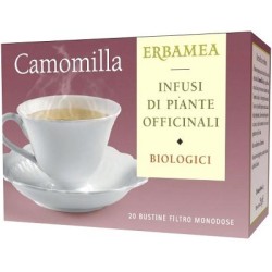 Erbamea Camomilla 20 Bustine Filtro integratore rilassante