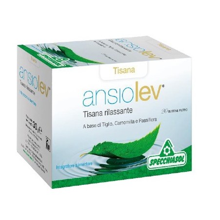 Specchiasol Ansiolev Tisana integratore 20 Filtri 30 G Specchiasol Ansiolev Tisana integratore 20 Filtri 30 G