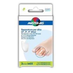 Pietrasanta Pharma Separatore Dita Master-aid 1 S + 2 M 3 Pezzi