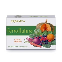 Erbamea Ferronatura integratore 24 Capsule 530 Mg