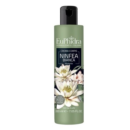 Euphidra Crema Corpo Idratante Ninfea 200ml Euphidra Crema Corpo Idratante Ninfea 200ml