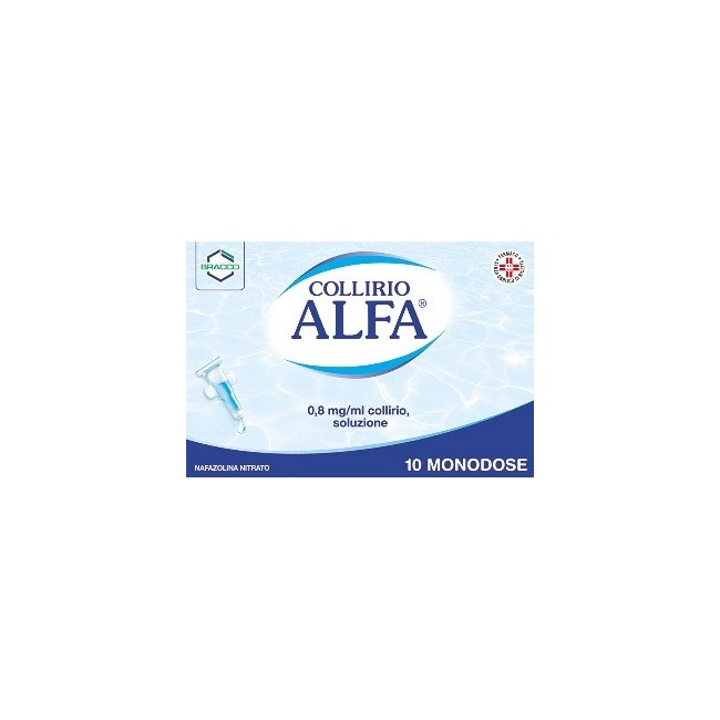 Collirio Alfa 10 Monodose 0,3ml Collirio Alfa 10 Monodose 0,3ml