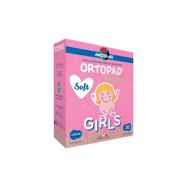 Ortopad Soft Girls Junior Cerotto Oculare Ortottico 20 Pezzi Ortopad Soft Girls Junior Cerotto Oculare Ortottico 20 Pezzi