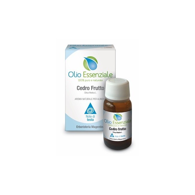 Erboristeria Magentina Cedro Frutti Olio Essenziale Alimentare 10 Ml Erboristeria Magentina Cedro Frutti Olio Essenziale Alimentare 10 Ml