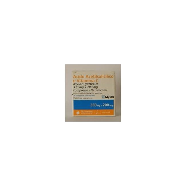 Acido Acetil Salicilico E Vitamina C Mylan *20 Compresse Eff