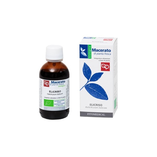 Fitomedical Elicriso Tintura Madre Bio gocce 50 Ml