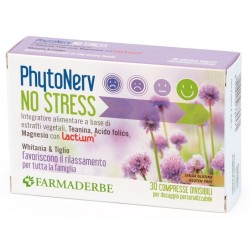 Farmaderbe Phytonerv No Stress integratore 30 Compresse