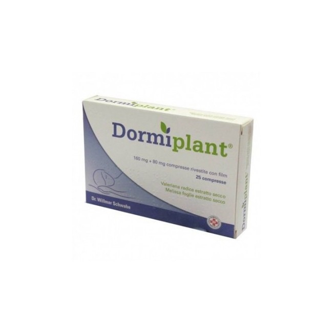 Dormiplant*25 Compresse 160mg+80mg Dormiplant*25 Compresse 160mg+80mg
