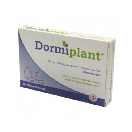 Dormiplant*25 Compresse 160mg+80mg Dormiplant*25 Compresse 160mg+80mg