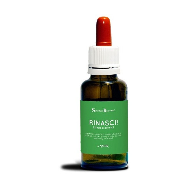 Rinasci Depressione Natur Mix gocce di fiori di bach 30Ml Rinasci Depressione Natur Mix gocce di fiori di bach 30Ml
