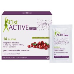 Erboristeria Magentina Cist Active integratore 14 Bustine