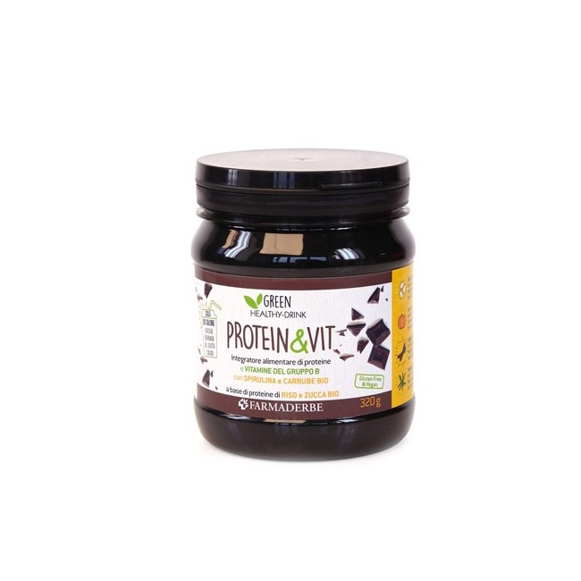 Farmaderbe Protein & Vit Drink granulato 320 Ml Farmaderbe Protein & Vit Drink granulato 320 Ml