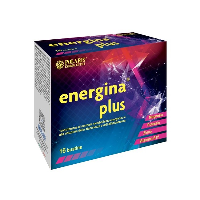 Polaris Farmaceutici Energina Plus integratore 16 Bustine Polaris Farmaceutici Energina Plus integratore 16 Bustine