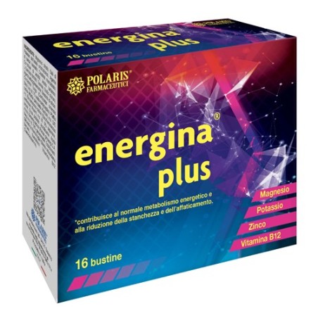 Polaris Farmaceutici Energina Plus integratore 16 Bustine Polaris Farmaceutici Energina Plus integratore 16 Bustine