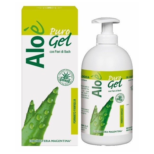Erboristeria Magentina Aloe Gel Puro Bio 500 Ml Erboristeria Magentina Aloe Gel Puro Bio 500 Ml