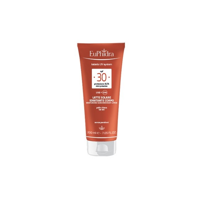 Zeta Farmaceutici Euphidra Kaleido Uv System 30 Latte Solare 200ml Zeta Farmaceutici Euphidra Kaleido Uv System 30 Latte Solare 200ml
