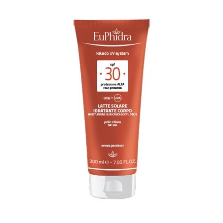 Zeta Farmaceutici Euphidra Kaleido Uv System 30 Latte Solare 200ml Zeta Farmaceutici Euphidra Kaleido Uv System 30 Latte Solare 200ml