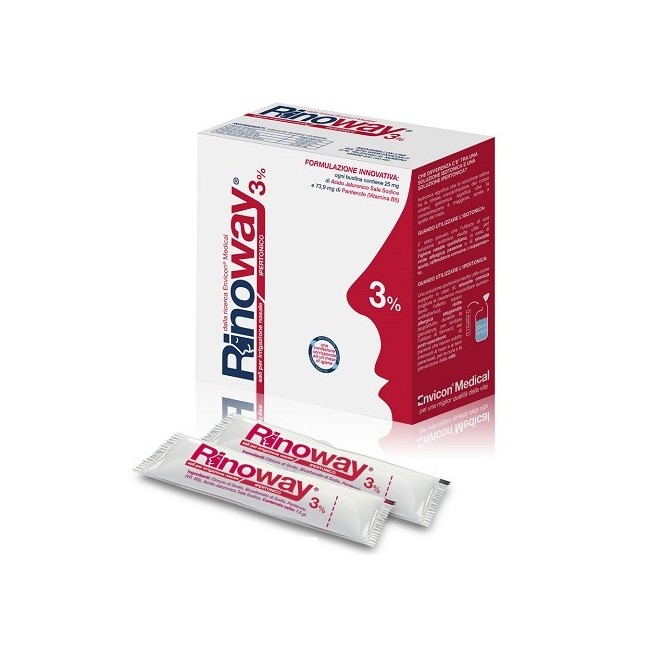 Envicon Medical Rinoway 3% Sali Ipertonici 30 Bustine Envicon Medical Rinoway 3% Sali Ipertonici 30 Bustine