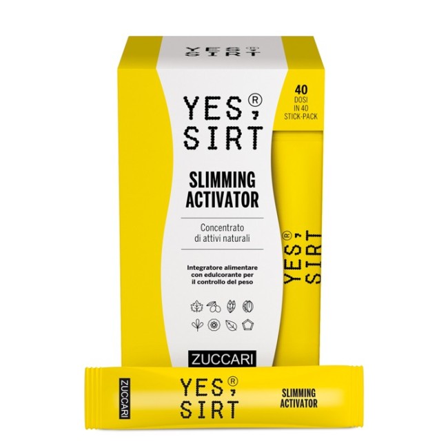 Zuccari Yes Sirt Slimming Activator 40 Stickpack Da 2,5 G Zuccari Yes Sirt Slimming Activator 40 Stickpack Da 2,5 G