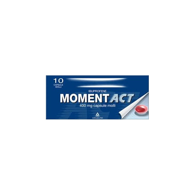 Momentact*10 Capsule Molli 400mg Momentact*10 Capsule Molli 400mg