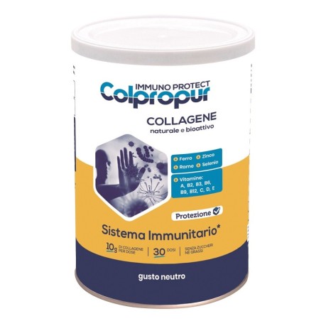 Protein Sa Colpropur Immuno Protect integratore in polvere 309 G Protein Sa Colpropur Immuno Protect integratore in polvere 309 G