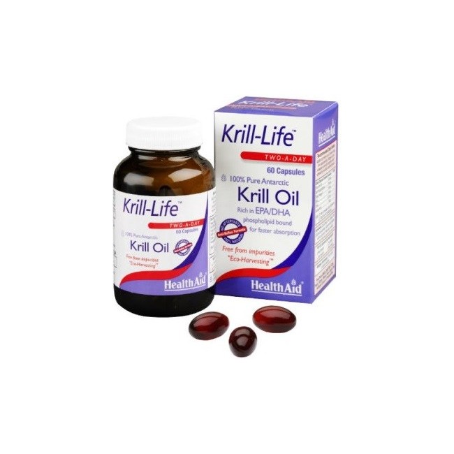 Healthaid Italia Krill Life Olio Di Krill con omega 3 45 G Healthaid Italia Krill Life Olio Di Krill con omega 3 45 G
