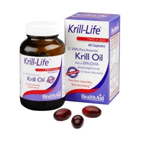 Healthaid Italia Krill Life Olio Di Krill con omega 3 45 G Healthaid Italia Krill Life Olio Di Krill con omega 3 45 G