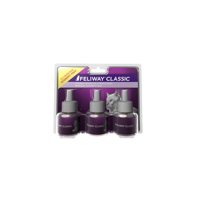 Ceva Salute Animale Feliway Classic 3 Ricariche Da 48 Ml Ceva Salute Animale Feliway Classic 3 Ricariche Da 48 Ml