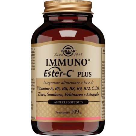 Solgar Immuno Ester-c Plus integratore 60 Perle di vitamina c Solgar Immuno Ester-c Plus integratore 60 Perle di vitamina c