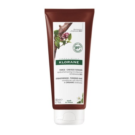 Klorane balsamo chinina-stella alpina bio 200 ml Klorane balsamo chinina-stella alpina bio 200 ml