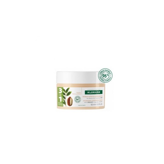 Klorane maschera burro di cupuacu ristrutturante 150ml