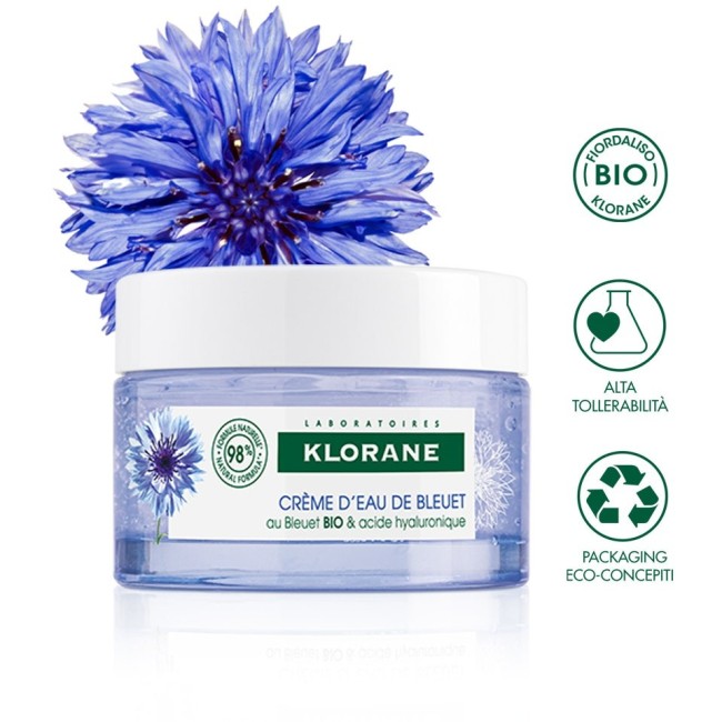 Klorane Gel Crema Risveglio Fresco Fiordaliso Bio 50ml Klorane Gel Crema Risveglio Fresco Fiordaliso Bio 50ml