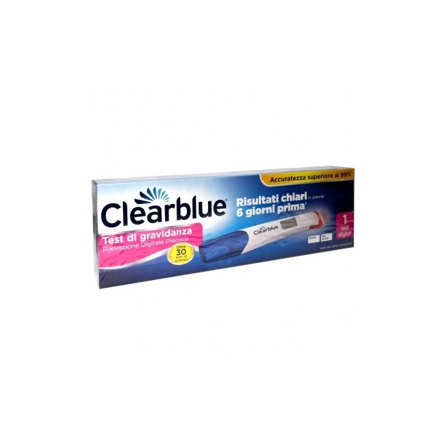Clearblue test per la gravidanza digitale precoce 1 pezzo
