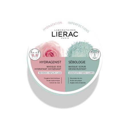 Lierac Maschera Viso Duo Hydragenist e sebologie 2x6ml Lierac Maschera Viso Duo Hydragenist e sebologie 2x6ml