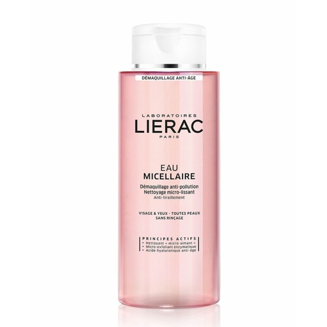 Lierac Acqua micellare struccante per tutti i tipi di pelle 400 ML Lierac Acqua micellare struccante per tutti i tipi di pelle 400 ML