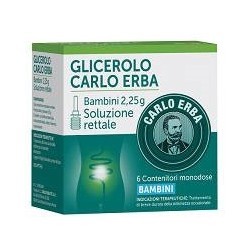 Carlo Erba Glicerolo* Bambini 6 Contenitori Monodose 2,25g